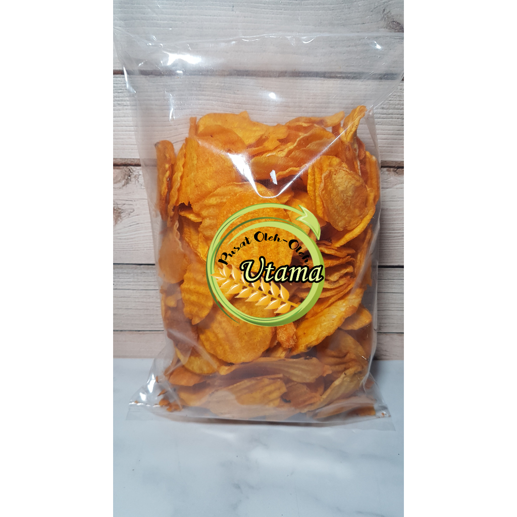 

Kripik Talas Gelombang - Talas Jaring - Keripik Talas Jaring Slamet 250gr