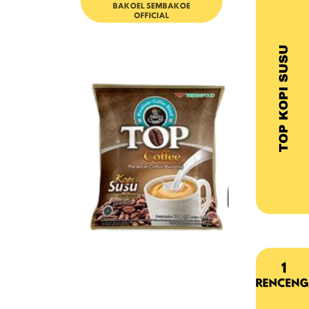 

TOP COFFE KOPI SUSU RENCENG ISI 12