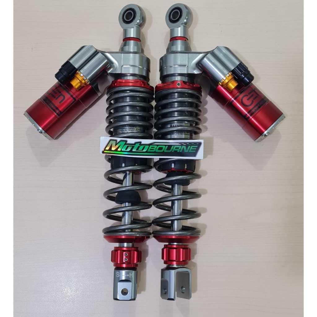 Shock Shockbreaker Gen Genesis TA17 CNC NMAX 335 mm Titan Red rebound Adjustable