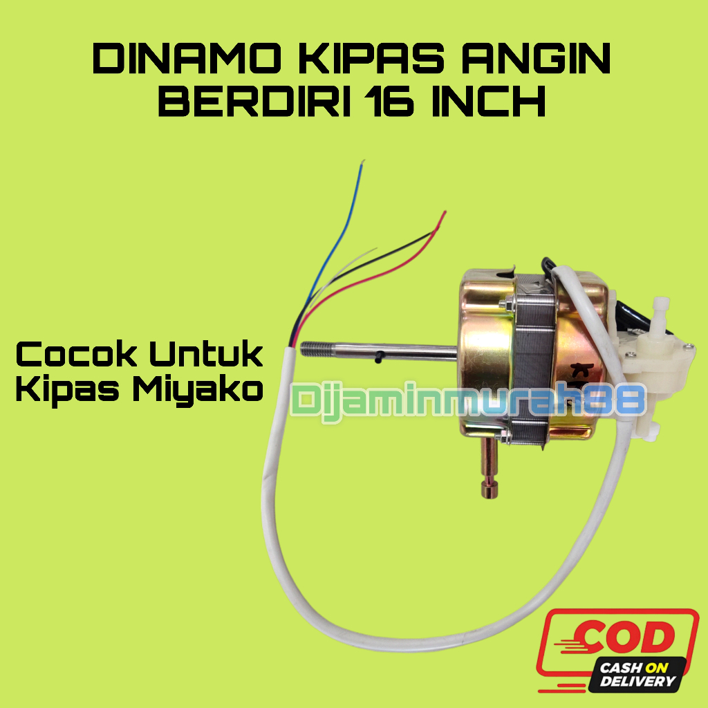 MIYAKO Dinamo Kipas Angin Berdiri 16 Inch