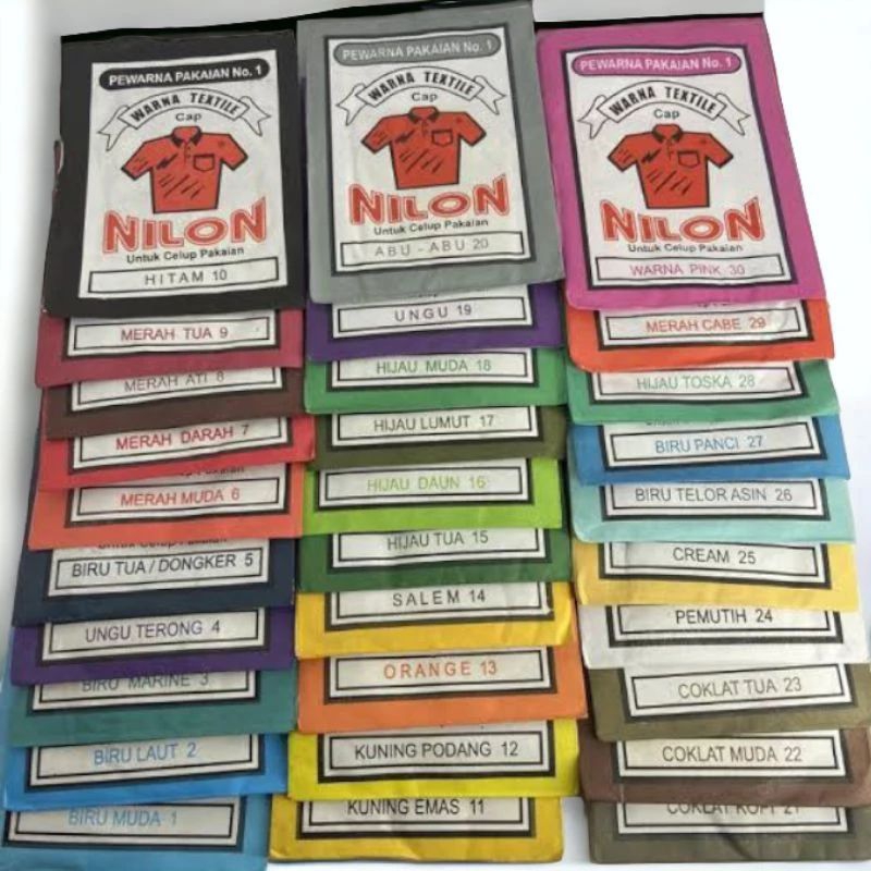 Pewarna Textile Nilon/Wantex/pewarna pakaian