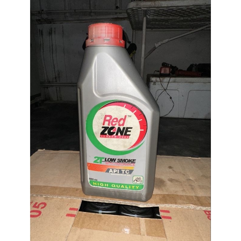 Oli samping jadul Redzone 2t Low Smoke