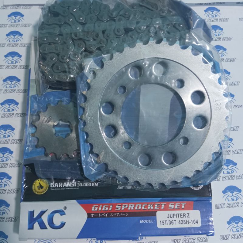 Gir Gear set Jupiter z model SSS original KC