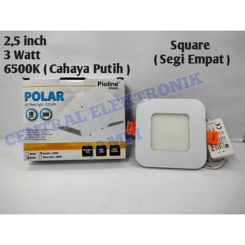 LED PANEL PIOLINE / DOWNLIGHT LED IB ( INBOW ) PETAK