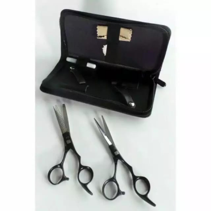 [GARANSI RESMI] KORYU NIKKO PAKET GUNTING RAMBUT GY500 HITAM SILVER