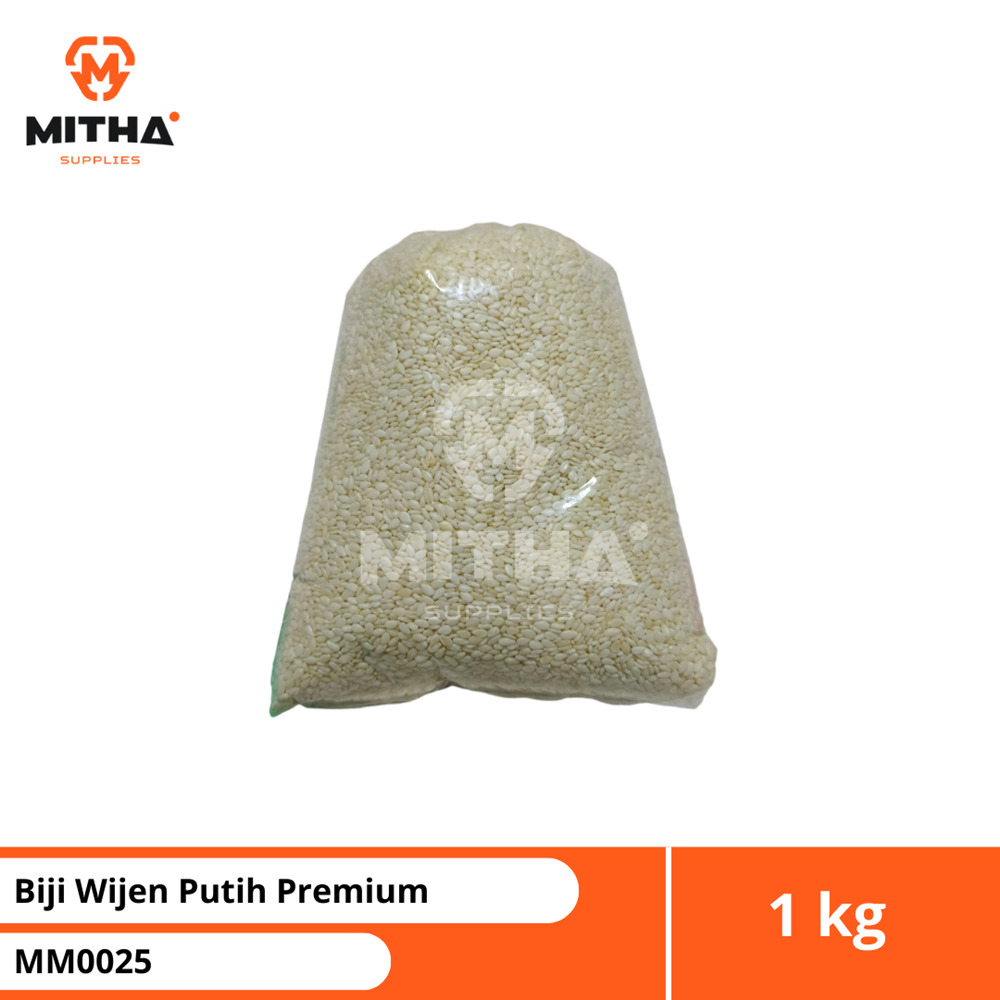 

Biji Wijen Putih Premium 1 kg MITHA MM0025