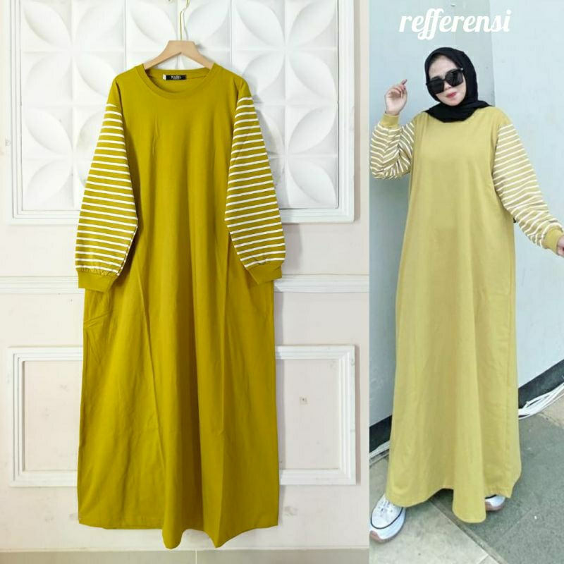 (READY STOK)GAMIS ZOLAQU //MATT KAOS COMBED/GAMIS KAOS COMBED TERBARU/GAMIS COMBET GYL