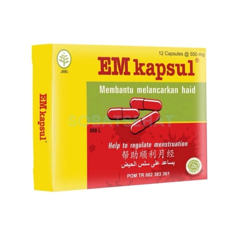 Em kapsul lancar haid
