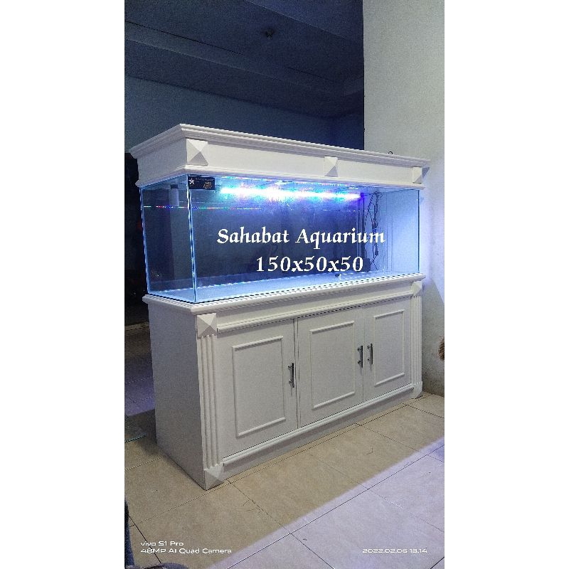 kabinet Aquarium 150x50x50 full 8mm fullset