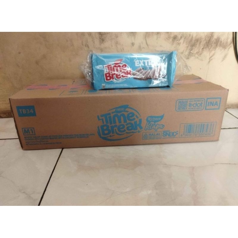 

Nabati Time Break Wafer Klapa 34gr - 1 Dus