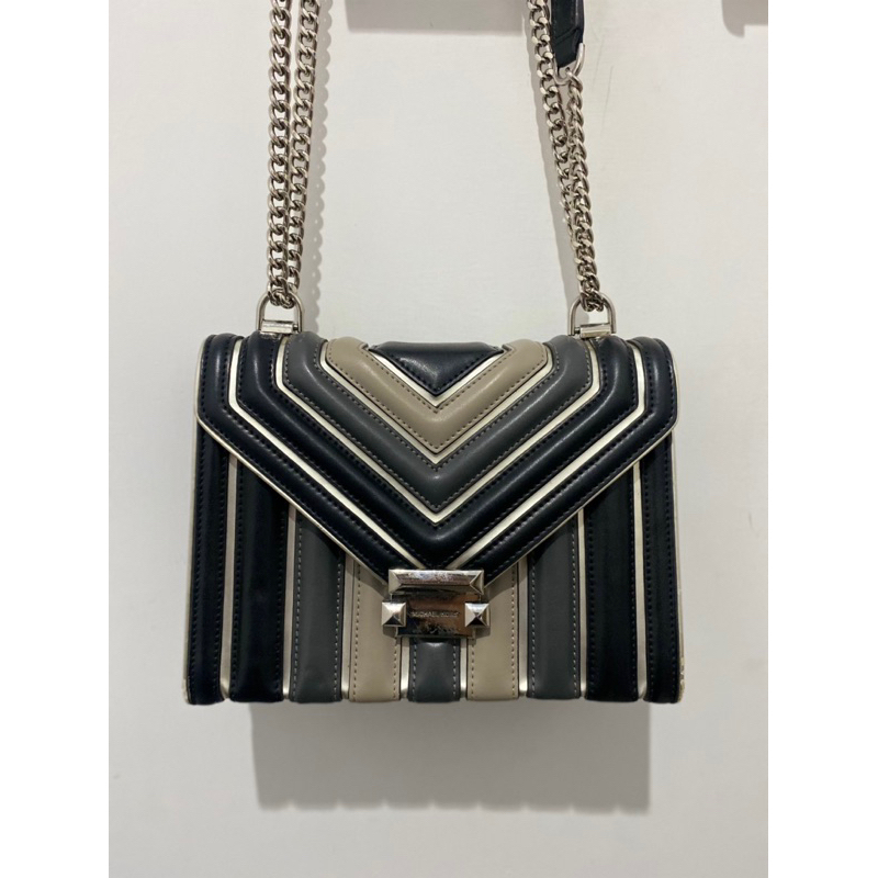 preloved michael kors whitney leather