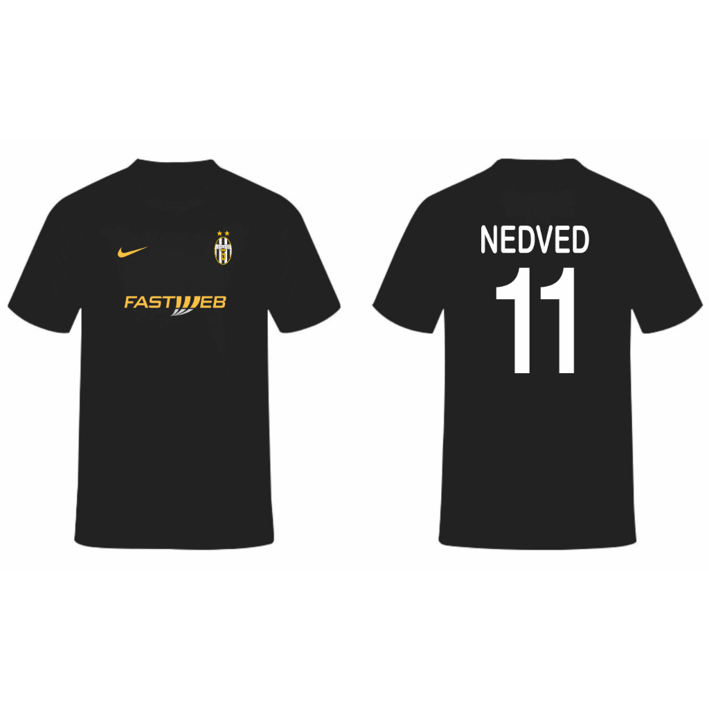 T-SHIRT KAOS JUVENTUS 2003 PAVEL NEDVED