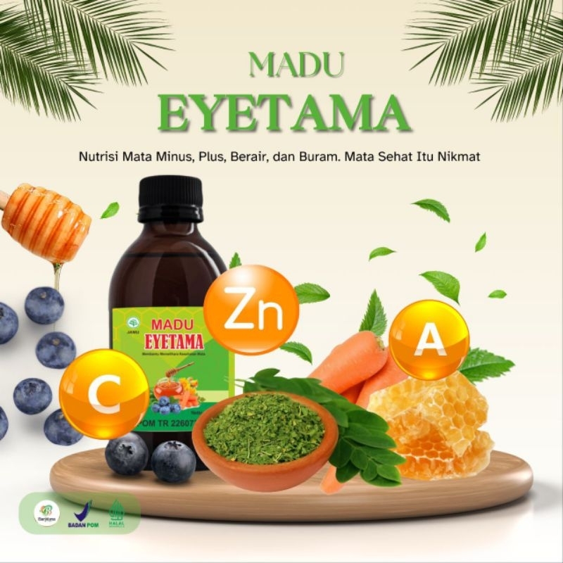 

MADU EYETAMA MADU HERBAL UNTUK KESEHATAN MATA