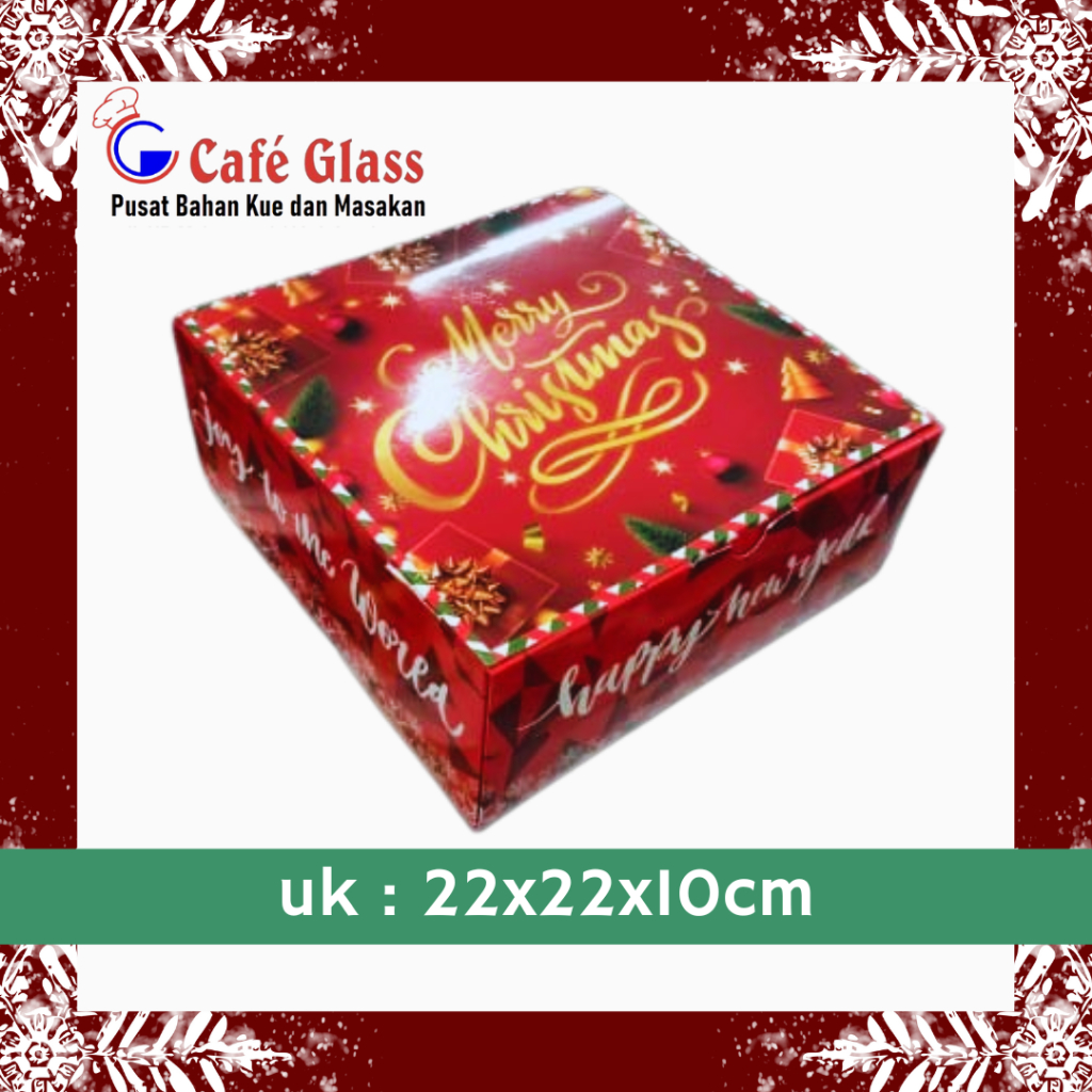 

Dos Xmast Pop Up / Dos Kue Natal / Dos Hampers Natal 22x10cm