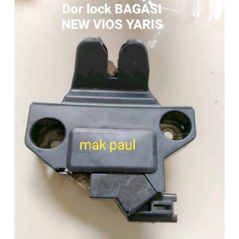 door lock kunci BAGASI new VIOS G /LIMO gen2  2007 -  2012 ORIGINAL baru