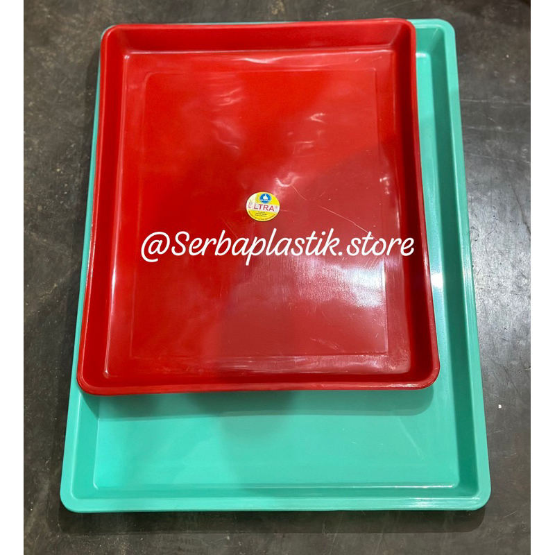 Talam segi plastik / nampan kotoran burung / Tempat mainan kucing kecil /  tanaman hidroponik