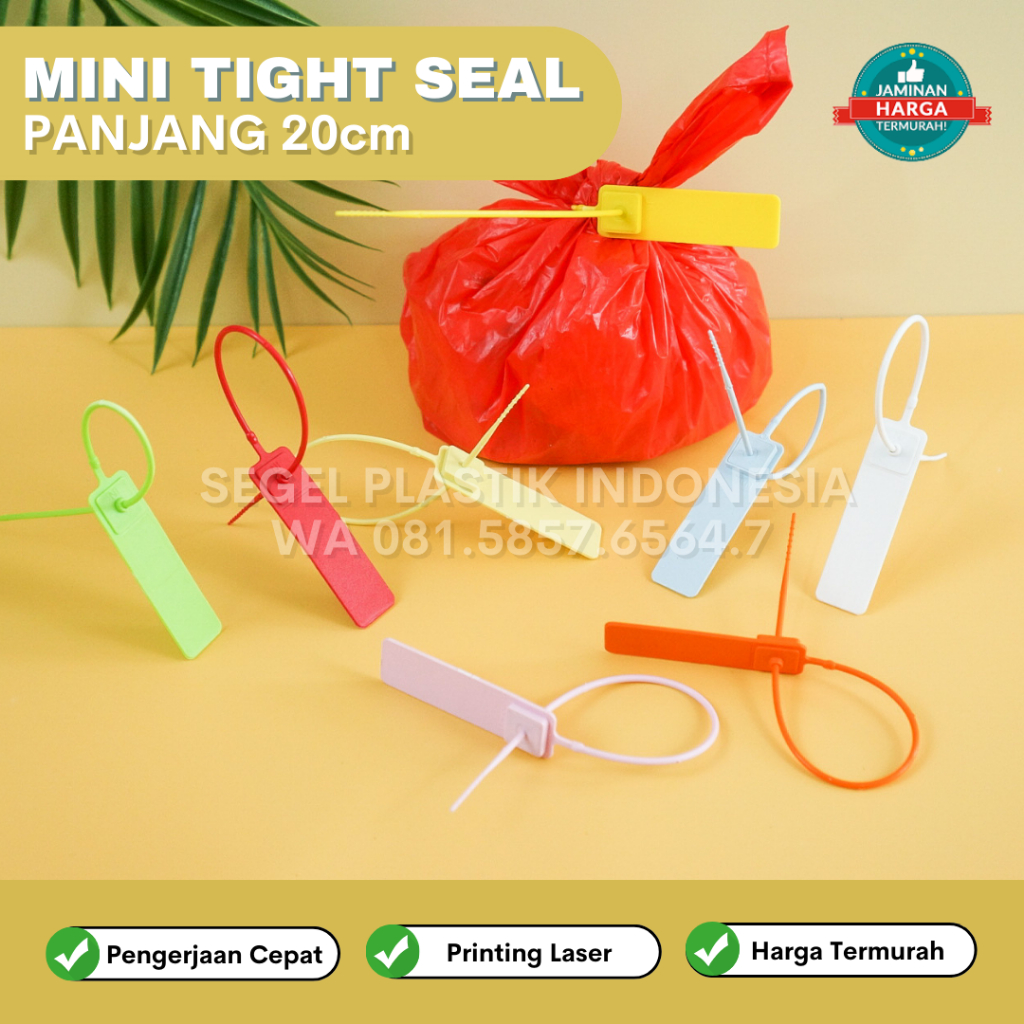 

Security Seal Segel Tas Sepatu Paket Segel Plastik Custom Terlengkap
