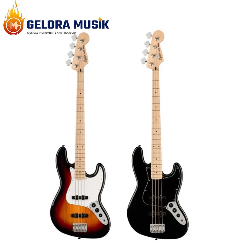 Gitar Bass Squier Affinity Series Jazz,Maple FB