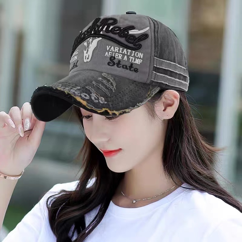 Fairygirl Topi Wanita/Topi Baseball Elegant Motif Tulisan