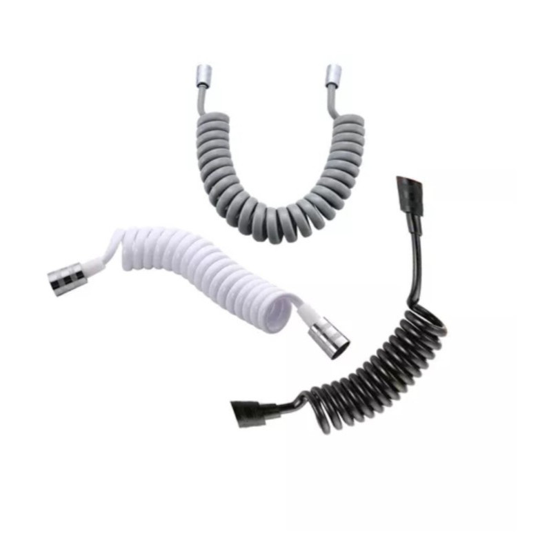 selang shower spiral pvc / selang jet shower plastik