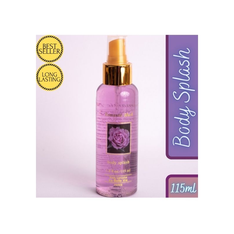 Côte d'Azur Yves Laroche Romantic Musk Body Splash 115ml