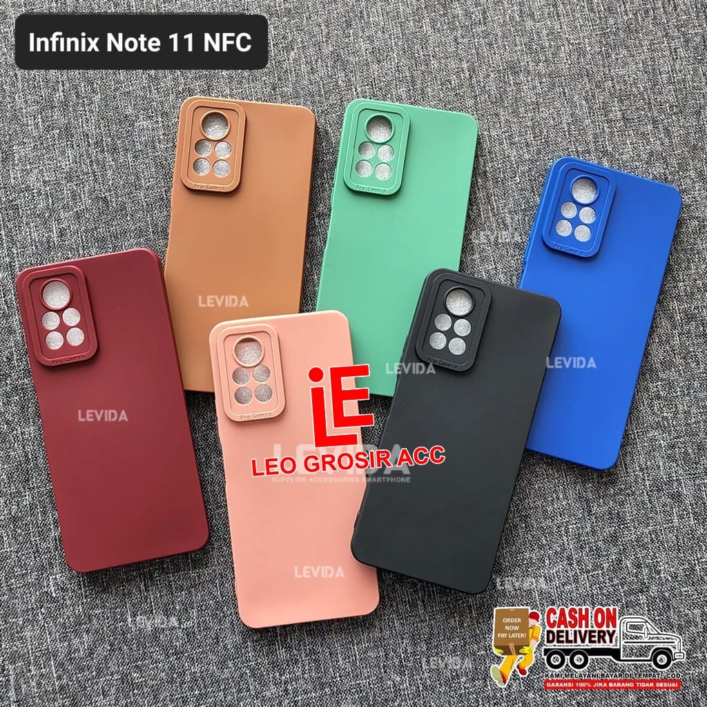 CASE INFINIX NOTE 11 NFC CASE PRO CAMERA MACARON CASE INFINIX NOTE 11 NFC