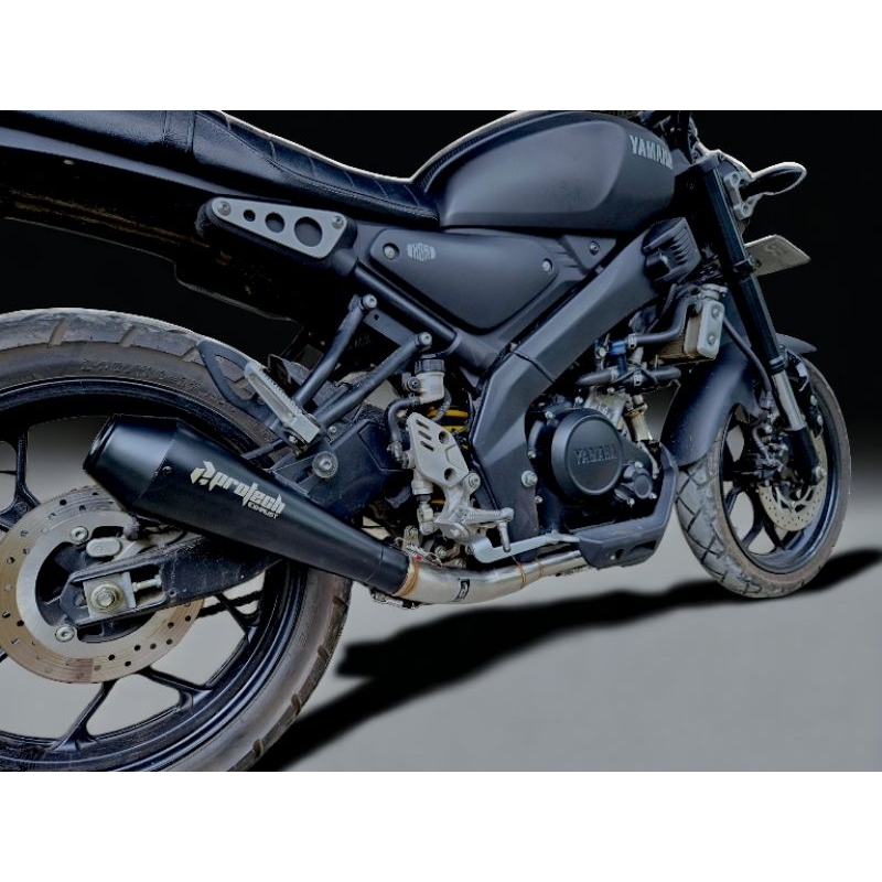 Yamaha XSR155 — Jap Neo Short · Black — detail 3