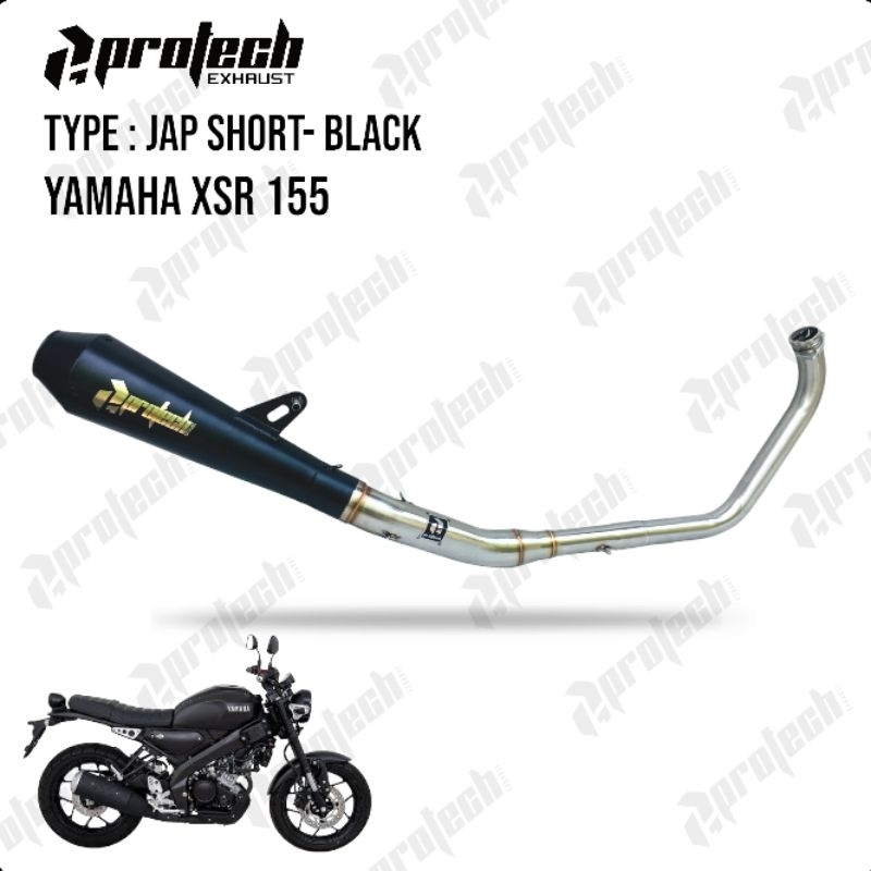 Yamaha XSR155 — Jap Neo Short · Black — detail 4