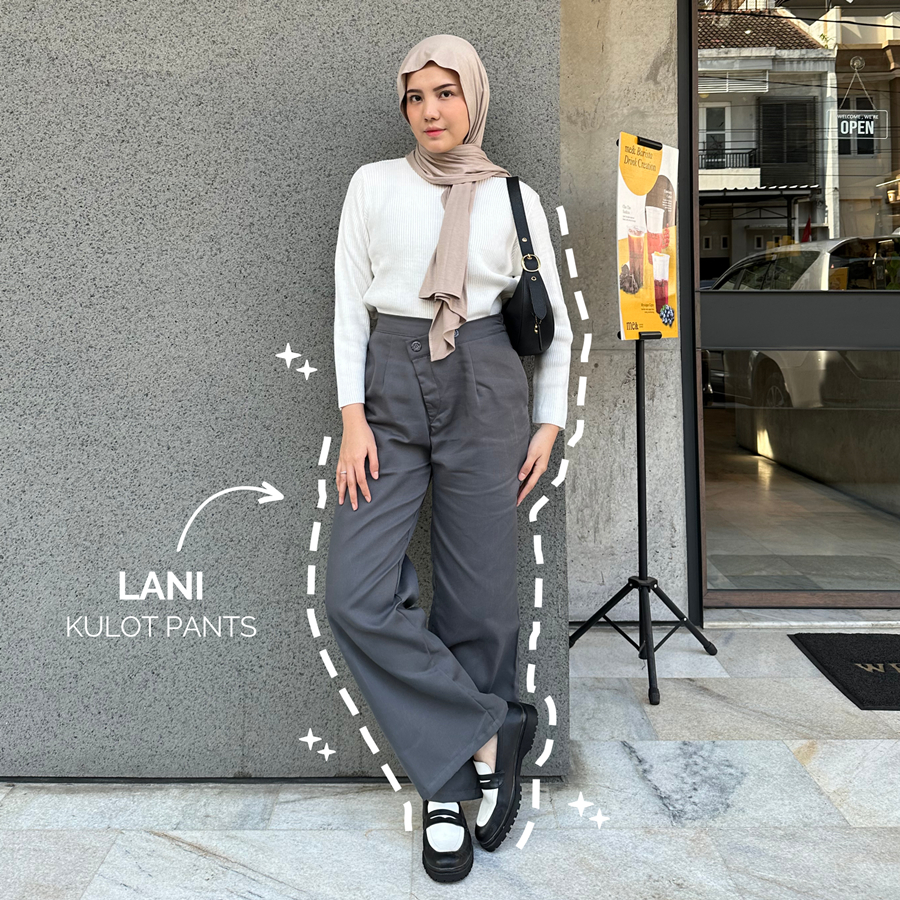 LANI KULOT PANTS / CELANA PANJANG KEKINIAN / LEA STORE