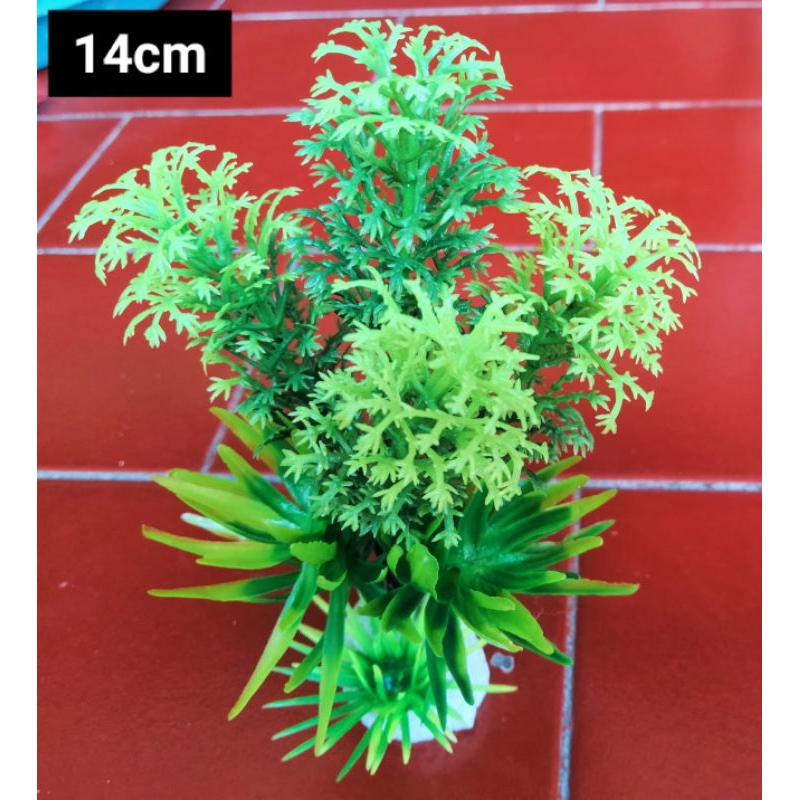 Tanaman Plastik Aquarium Variasi Bonsai Hiasan Aquarium