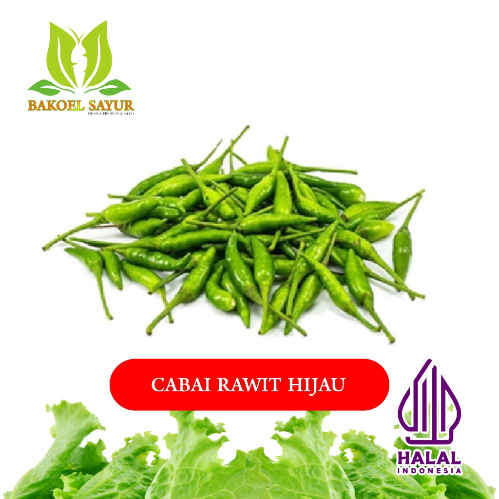 

CABAI RAWIT HIJAU / CABE RAWIT IJO 100gr
