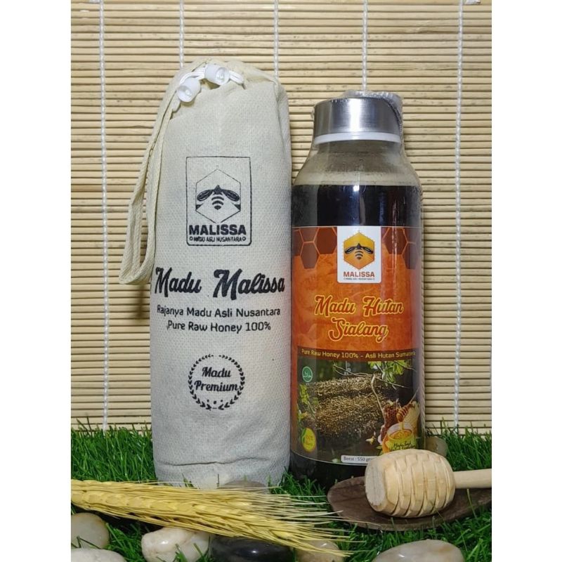 

Madu Murni Raw Honey Hutan Sialang Malissa | Madu Sialang Murni 550 Gr | Madu Malissa Sialang