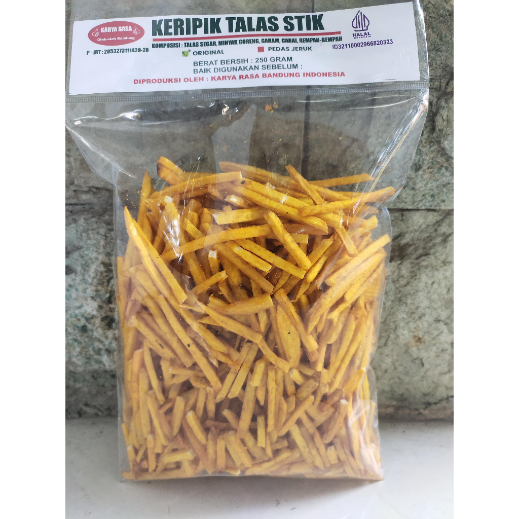 

keripik stick talas original KARYA RASA