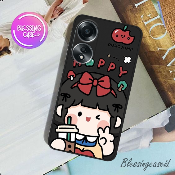 [SPM-09] Softcase Casing OPPO A58 4G Casing OPPO A58 4G Pelindung kamera OPPO A58 4G Softcase OPPO A