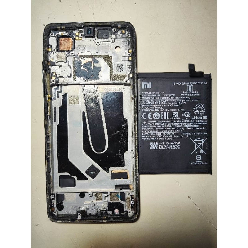 LCD Poco F3 Ori Copotan