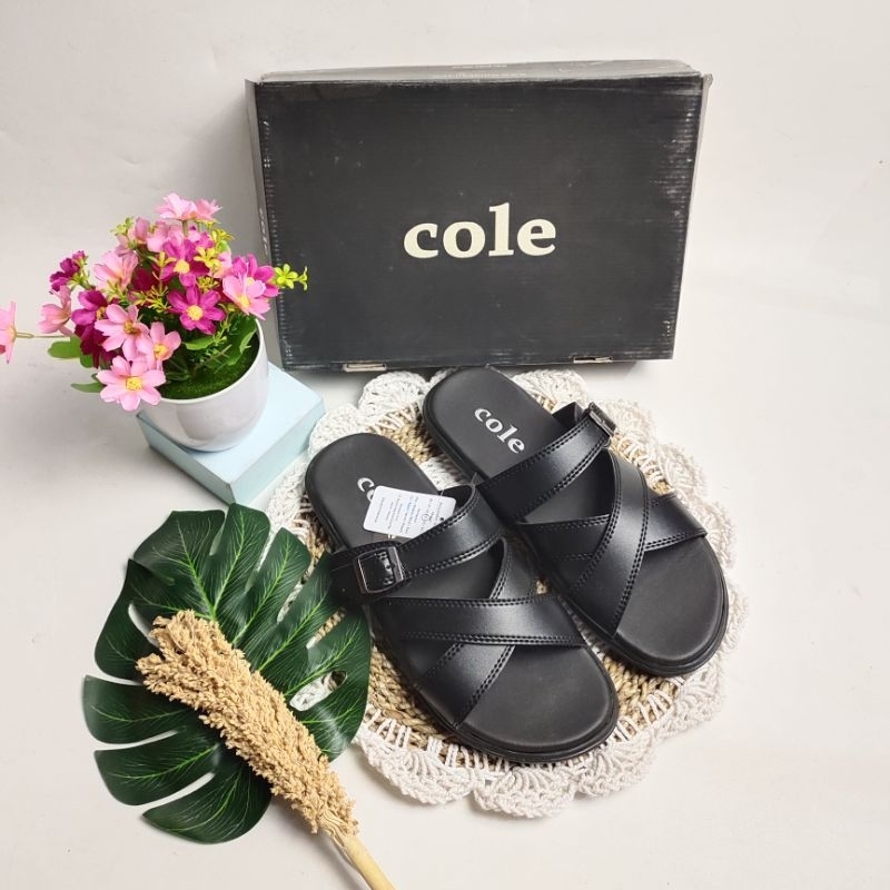 ‼️Laila branded ‼️sandal cowok cole / sandal slop / sandal slop cowok dewasa (CASHEL)