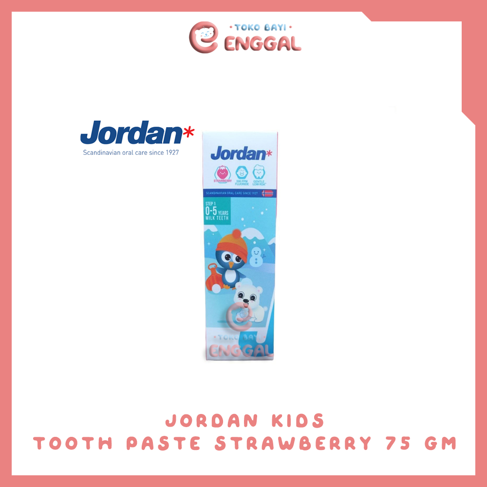 Jordan Kids Tooth Paste Strawberry Grape Lychee 75 Gm