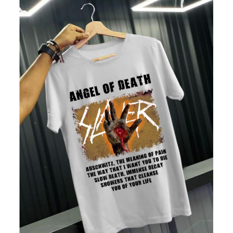 ALPHA - KAOS DISTRO UKURAN JUMBO GAMBAR ANGEL OF DEATH