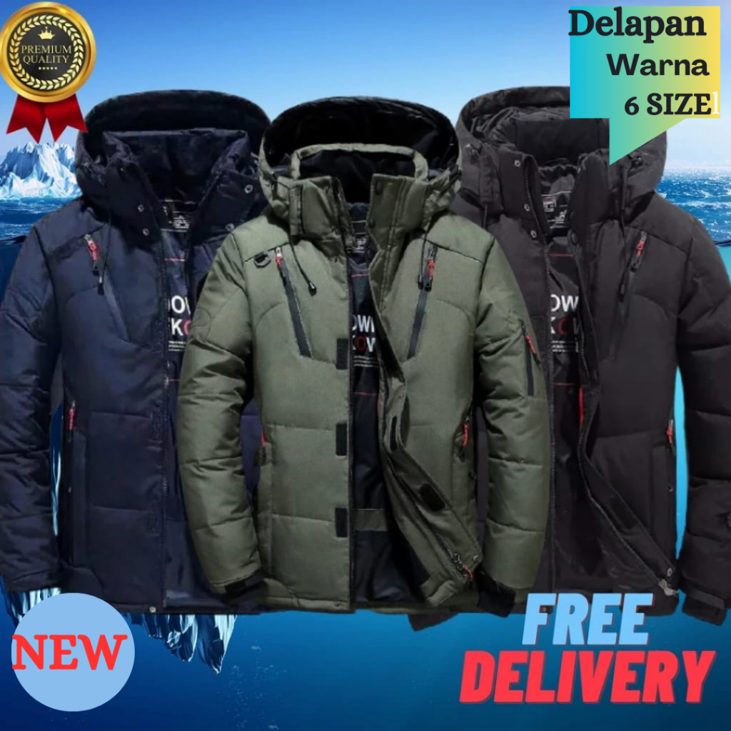 [JAKET MANTUL 2021] Jaket winter pria/Jaket tebal/Jaket musim dingin/Jaket waterprof/jaket pria/jake