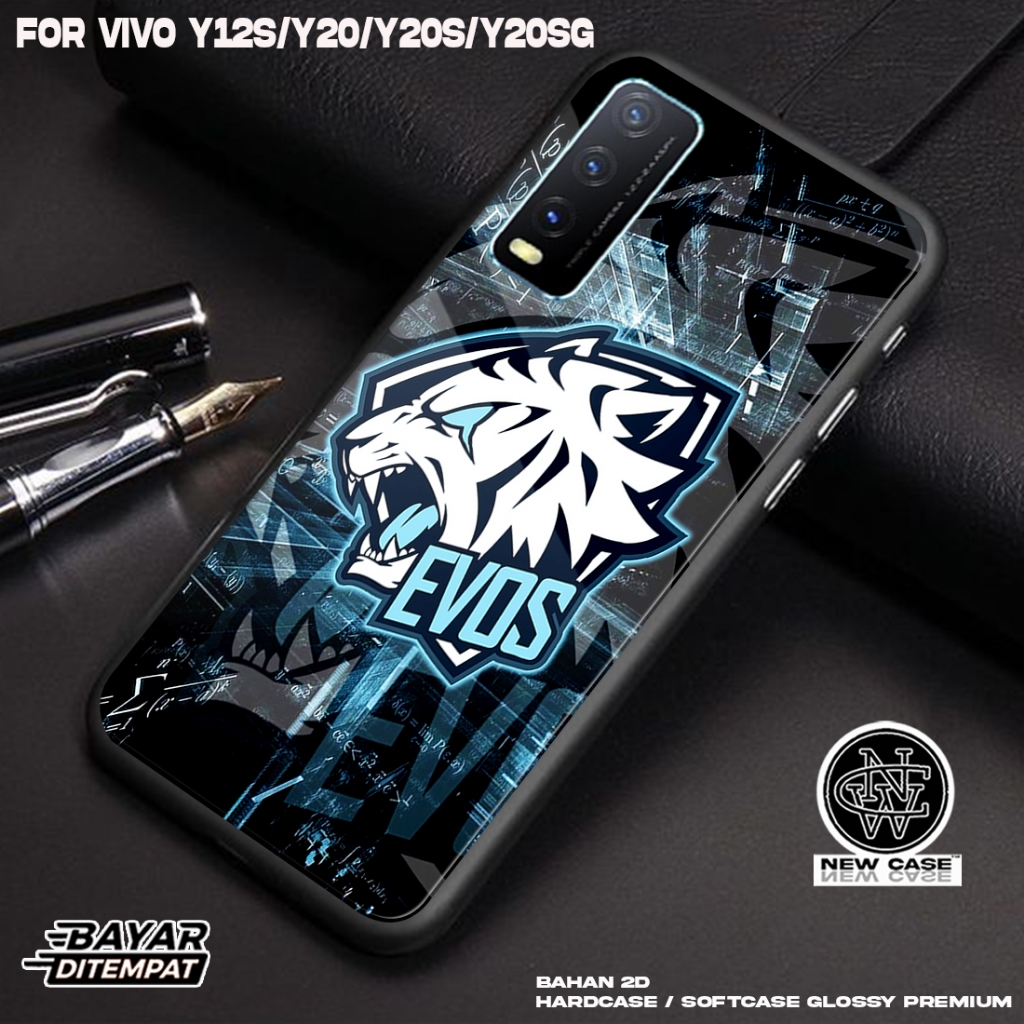 Case VIVO Y12S/Y20/Y20S/Y20SG - Casing Hp Terbaru 2023 Newcase [ EVOS] Silikon Hp Mewah - Kesing Hp 