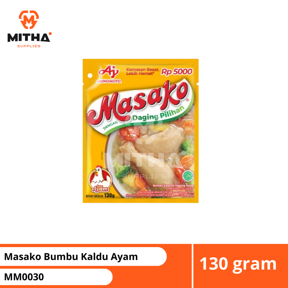 

Masako Bumbu Kaldu Ayam Penyedap Rasa 123g MITHA MM0030