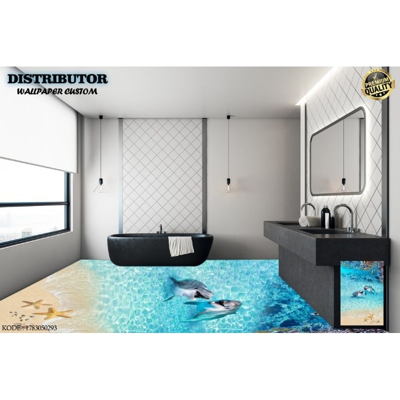 Sticker Lantai | Sticker Lantai Custom | Sticker Lantai 3D | Sticker Floor | Floor 3D | Lantai 3D | 