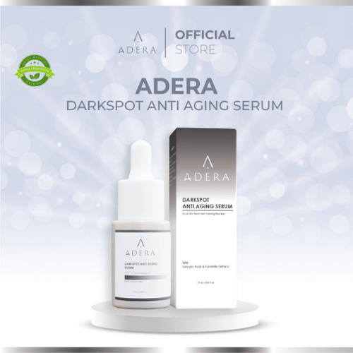 Serum Adera Darkspot Face Serum Untuk Flek Hitam Bopeng Dan Bekas Jerawat Membandel Wajah Ori Adera 