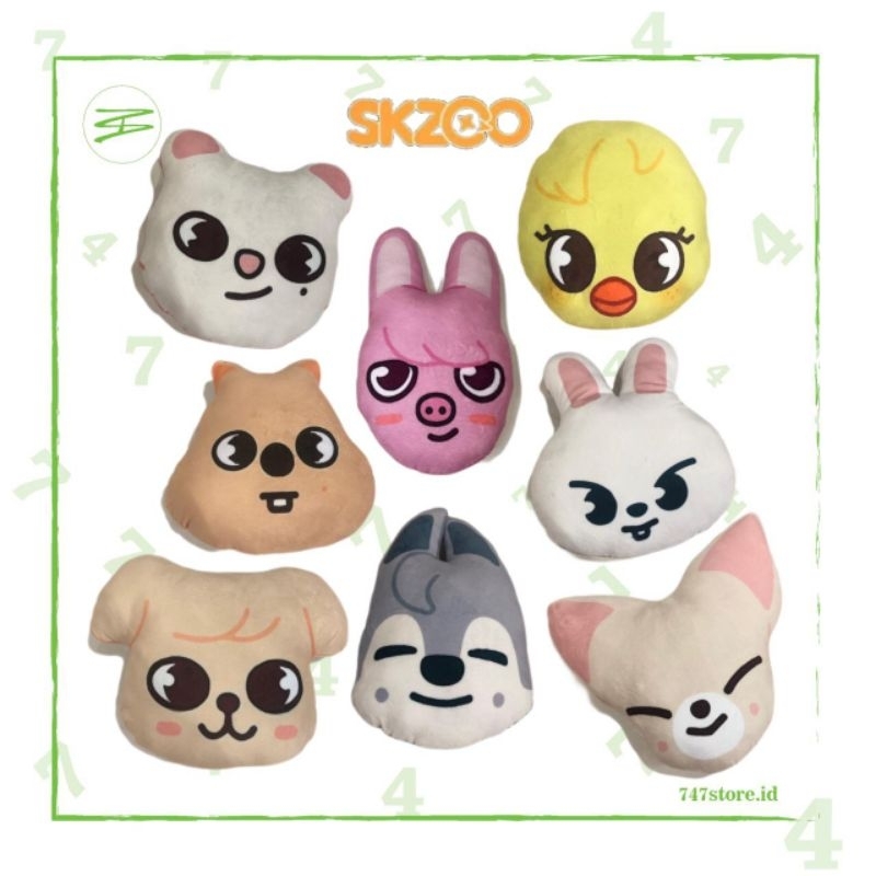 Bantal Karakter SKZoo Boneka Stray Kids