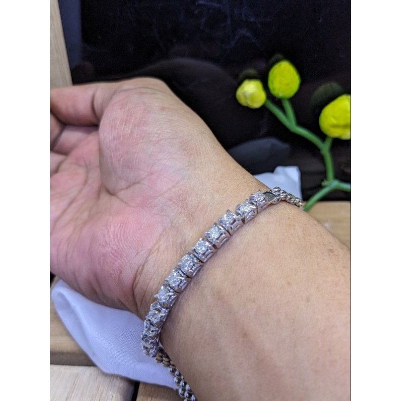 GELANG EMAS BERLIAN EROPA GELANG BERLIAN MURAH HANDMADE