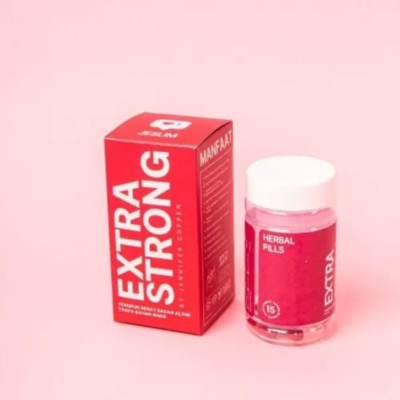 Extra Strong - Original Herbal Obat Diet Penurun Berat Badan 100% Ampuh BPOM