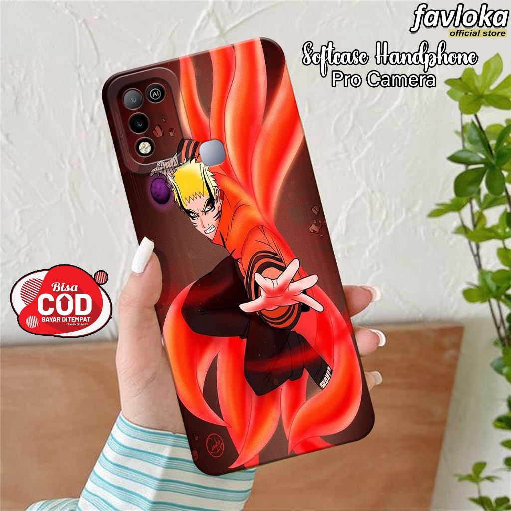 Case INFINIX HOT 10/11 PLAY - Softcase INFINIX HOT 10/11 PLAY Terbaru - Fashion Case Anime - SoftCas
