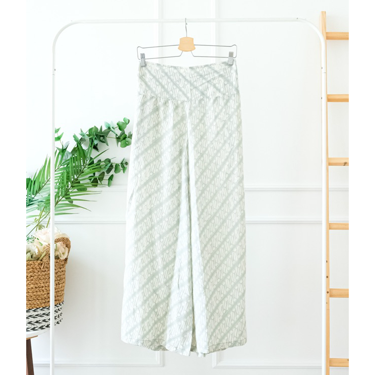 ←✻ CELANA KULOT BASIC WANITA BAWAHAN SANTAI BATIK KULOT BATIK WANITA BAWAHAN CULLOTE CELANA MOTIF BA