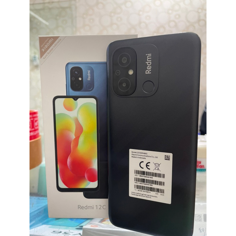 redmi 12 c 4/64 second fullset