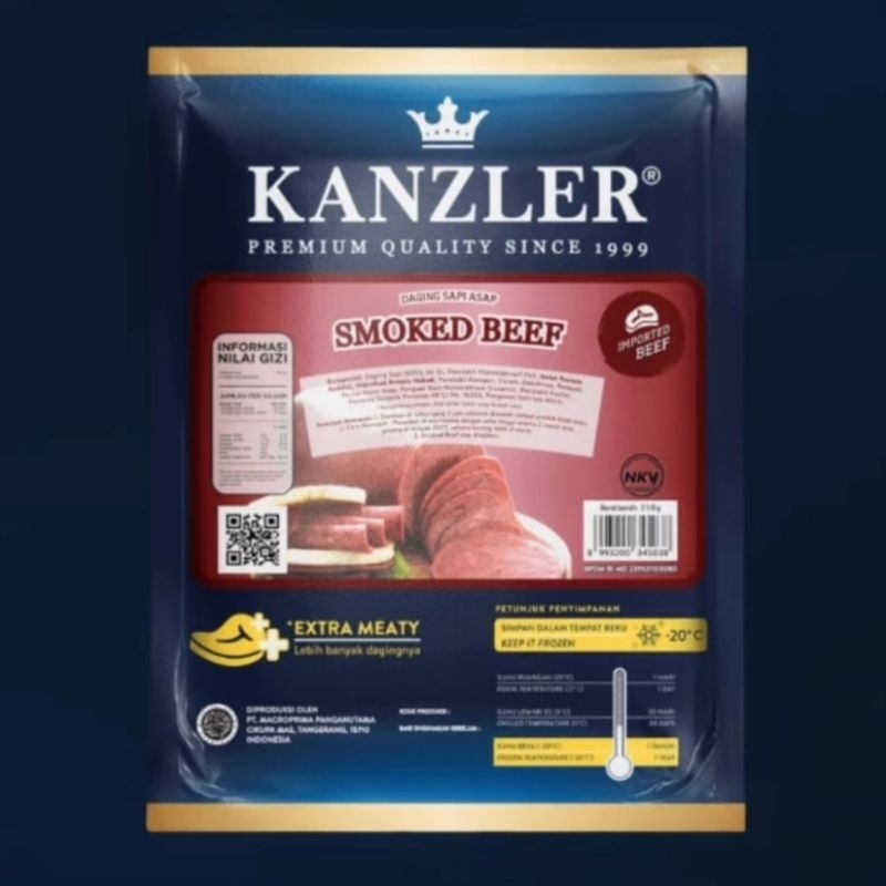 

KANZLER SMOKE BEEF 200 GRAM EXTRA MEETY